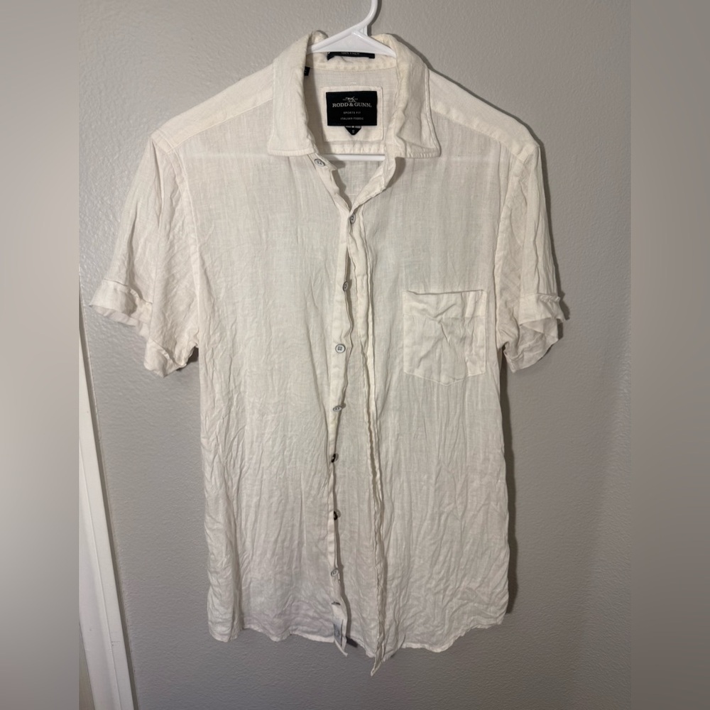 Rodd & Gunn‎ Off-White Linen Button Down Shirt